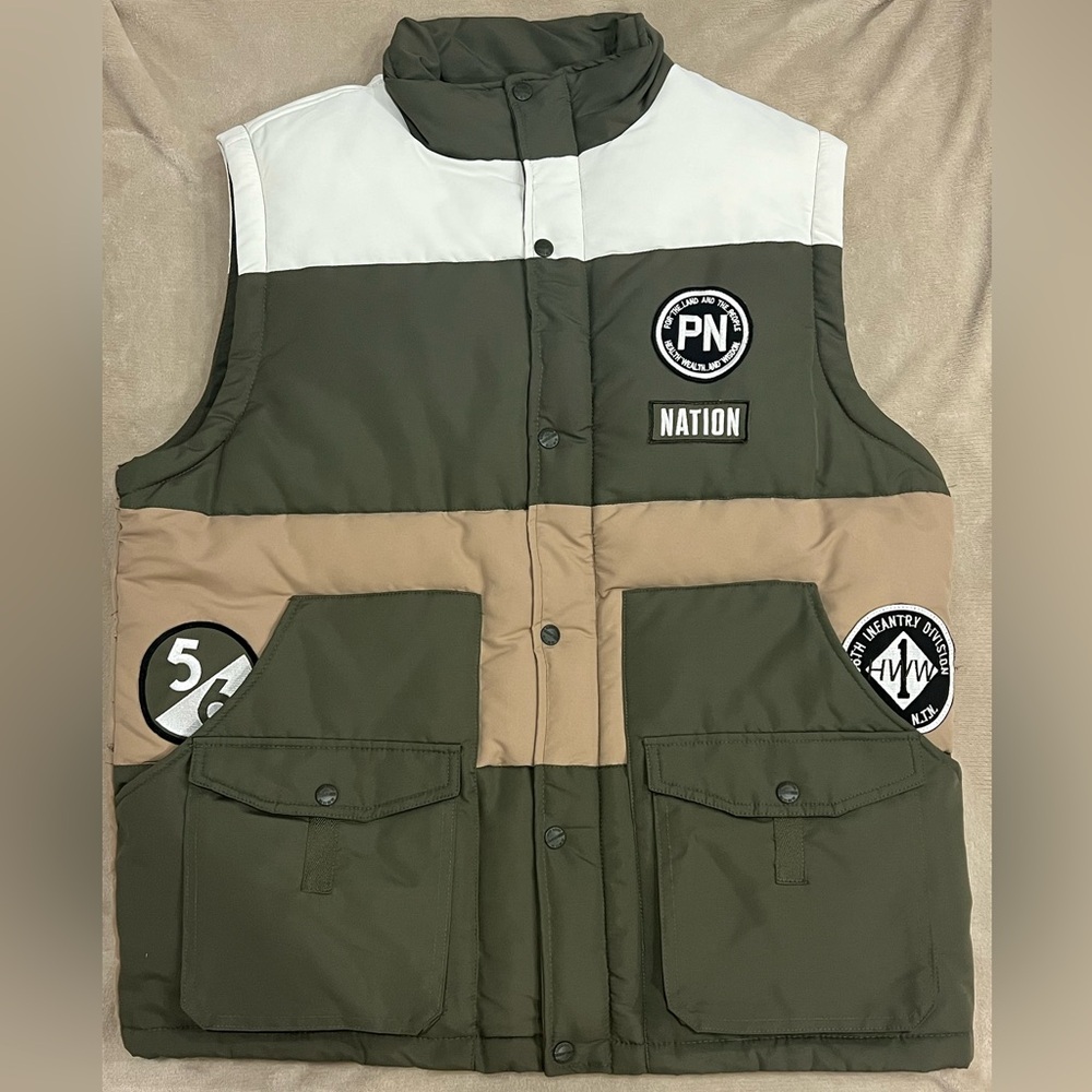 Parish Nation Puffer Vest XL